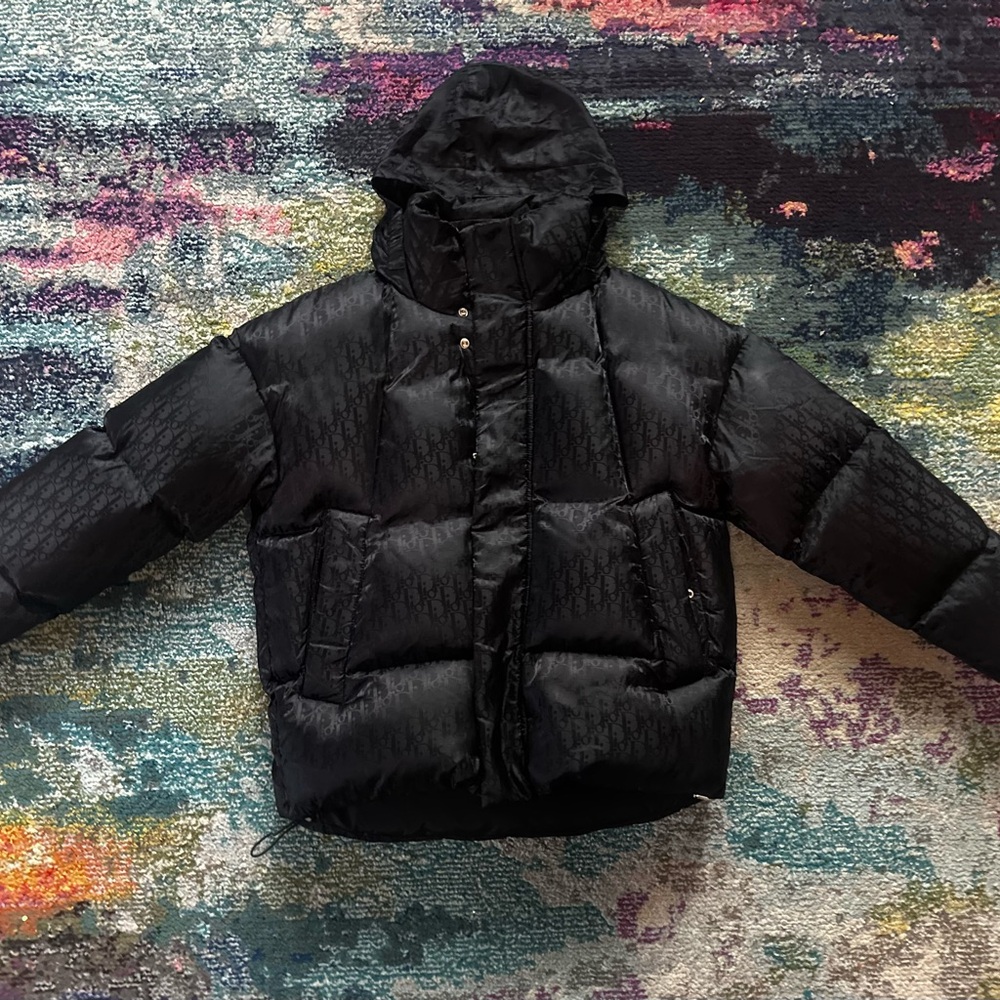 Men's Black Puffer Jacket